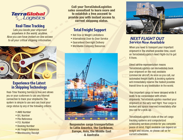 Terra Global Logistics' Brochure